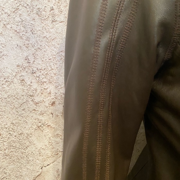 Tribal Chocolate Leather Jacket - Picture 3 of 8